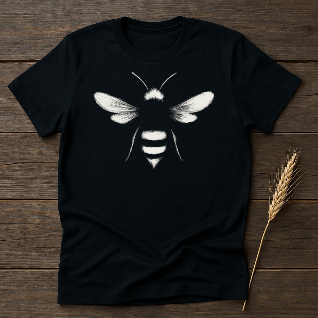 MyDesigns Silhouette Shirt S / Black Honeybee T-Shirts