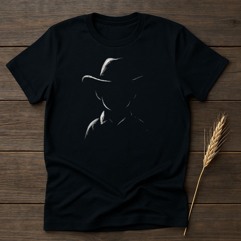 MyDesigns Silhouette Shirt S / Black Young Cowboy T-Shirts