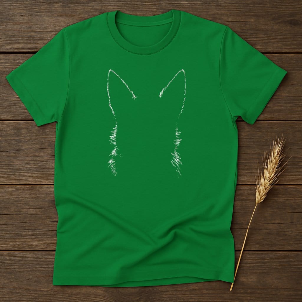 MyDesigns Silhouette Shirt S / Irish Green Farm Dog T-Shirts