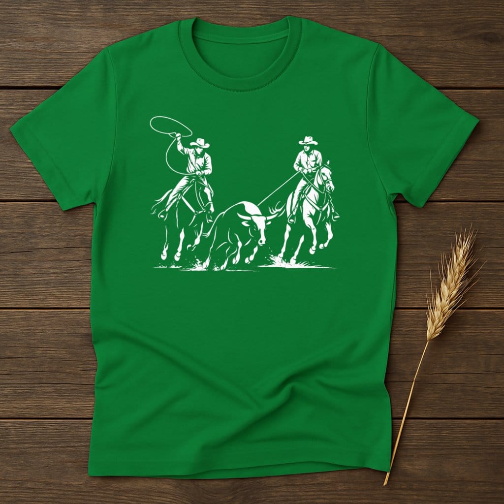 MyDesigns Silhouette Shirt S / Irish Green Team RopersT-Shirts