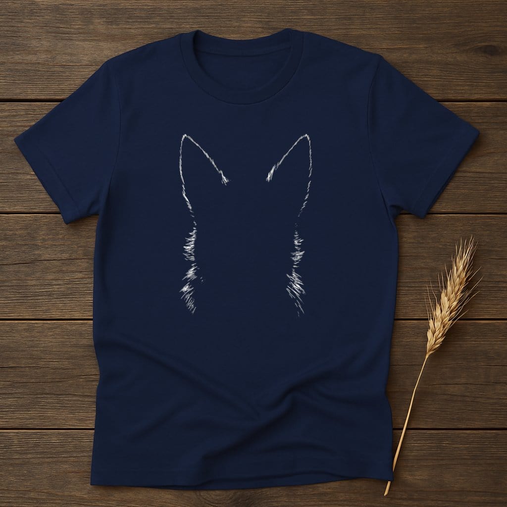 MyDesigns Silhouette Shirt S / Navy Farm Dog T-Shirts