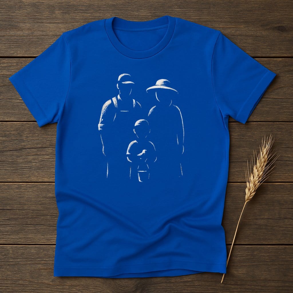 MyDesigns Silhouette Shirt S / Royal Homesteader Family T-Shirts