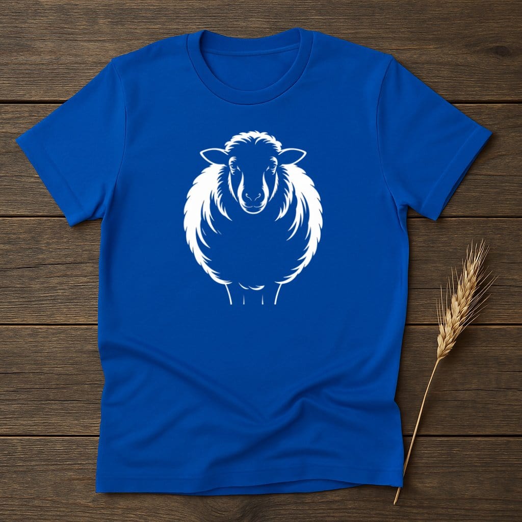 MyDesigns Silhouette Shirt S / Royal Sheep T-Shirts