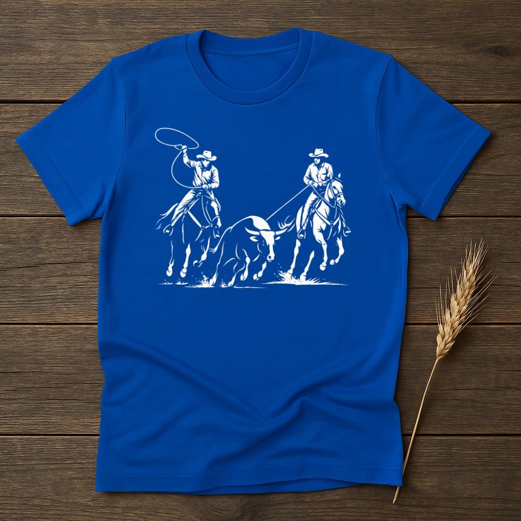 MyDesigns Silhouette Shirt S / Royal Team RopersT-Shirts