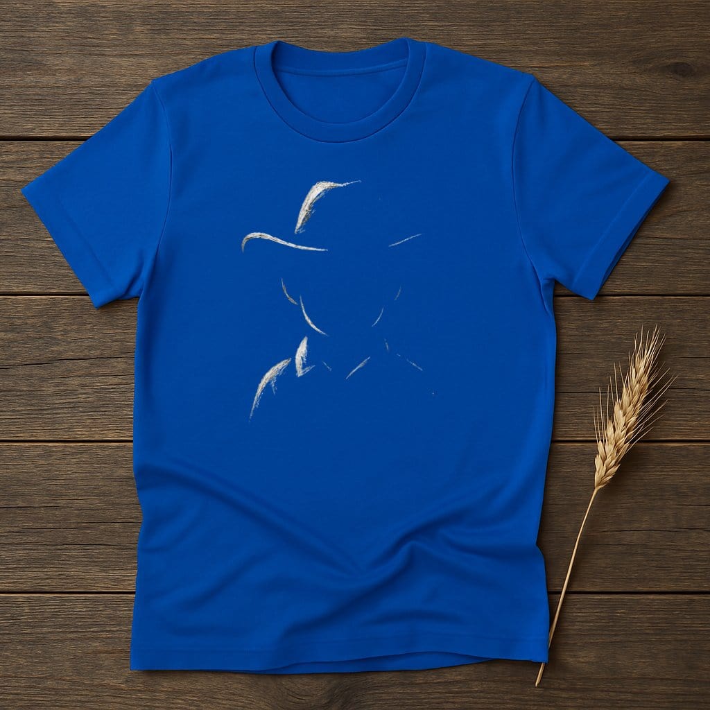 MyDesigns Silhouette Shirt S / Royal Young Cowboy T-Shirts