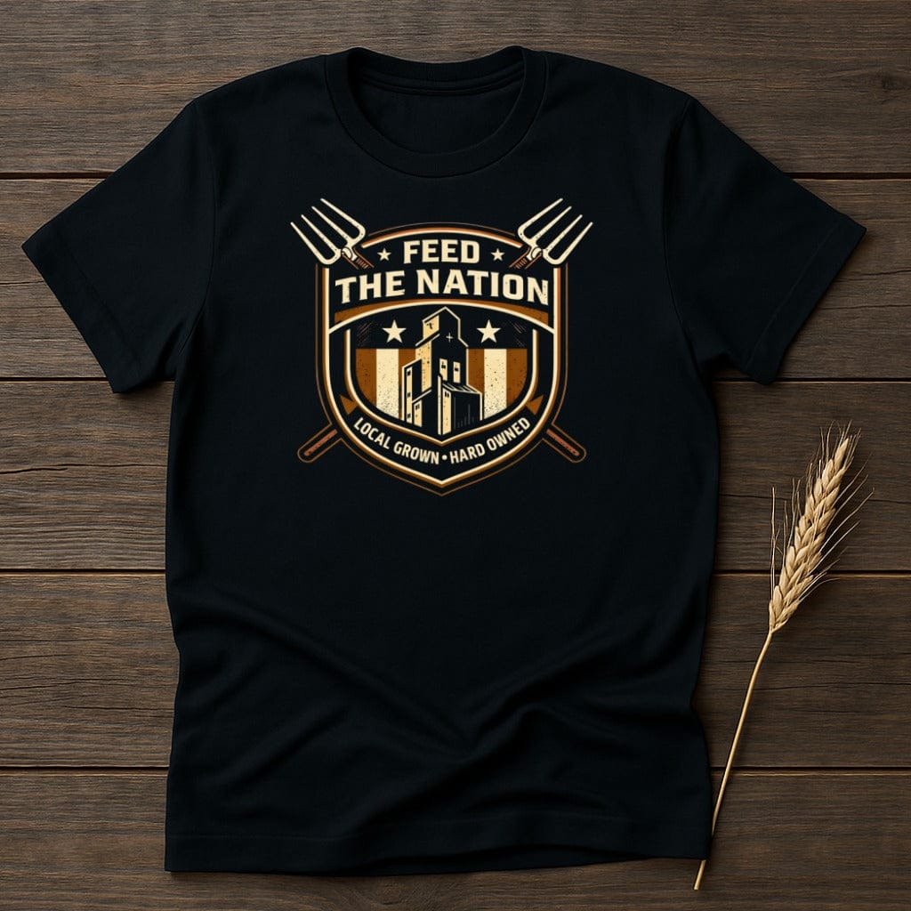 MyDesigns T-Shirt S / Black Feed the Nation T-Shirt