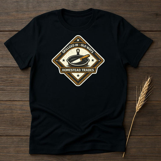 MyDesigns T-Shirt S / Black Old Ways Skillged T-Shirt