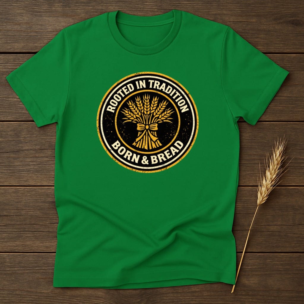 MyDesigns T-Shirt S / Irish Green Bread Born Tradition T-Shirt