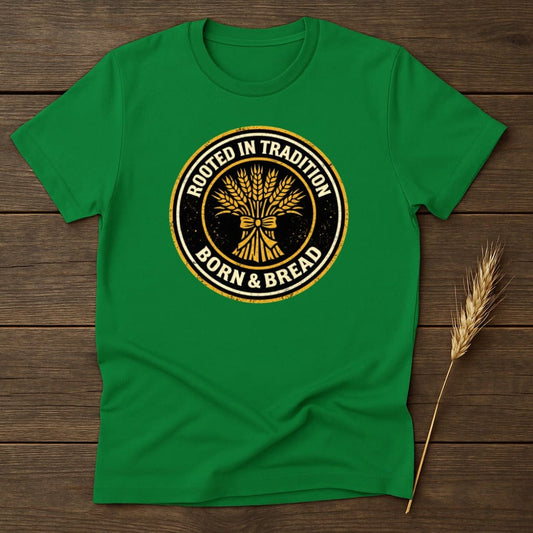 MyDesigns T-Shirt S / Irish Green Bread Born Tradition T-Shirt