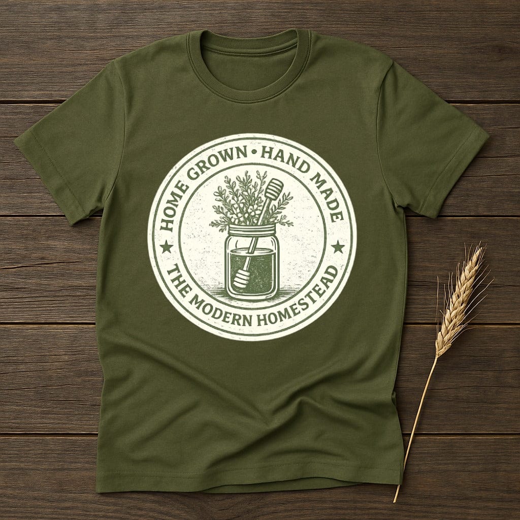MyDesigns T-Shirt S / Military Green Modern Homestead T-Shirt