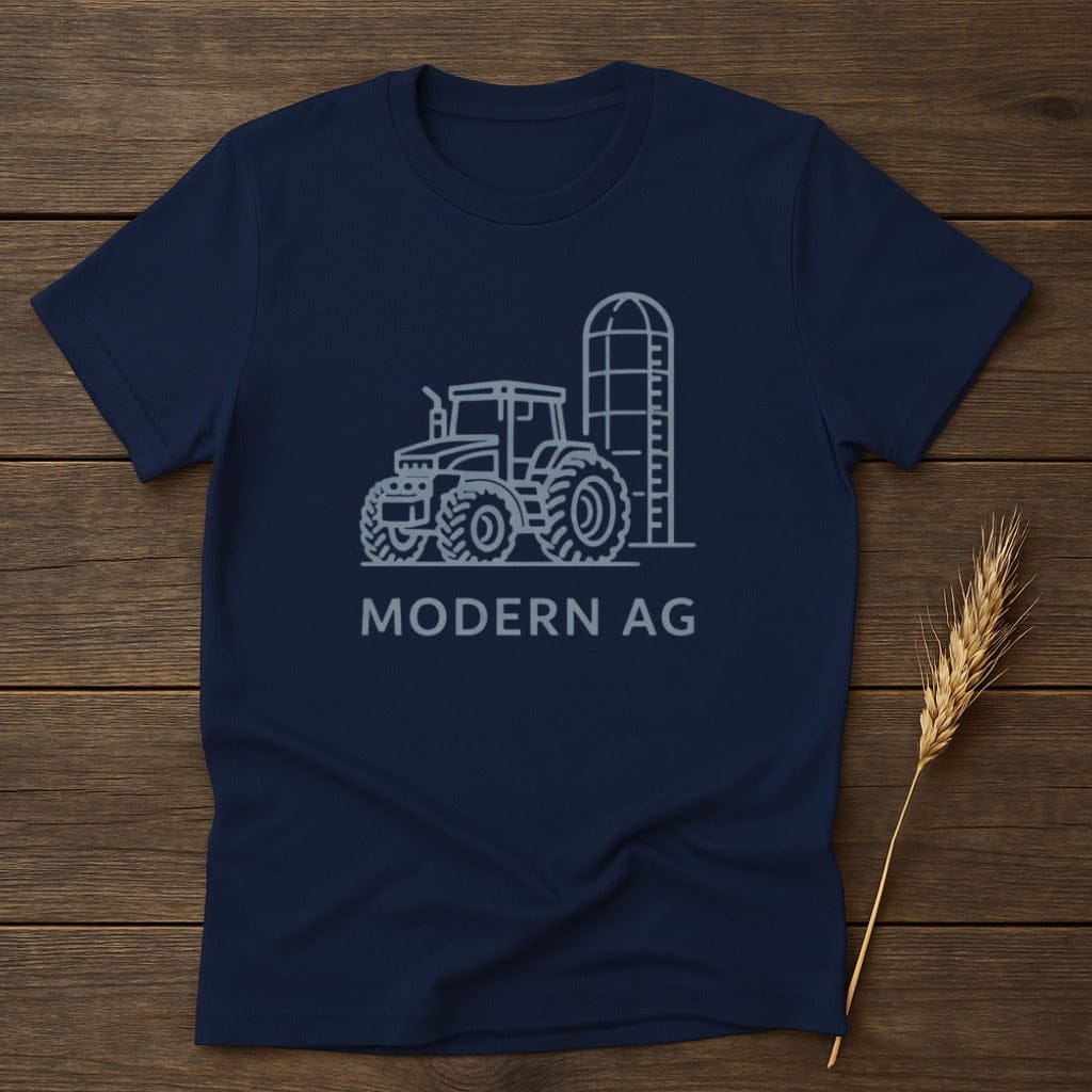MyDesigns T-Shirt S / Navy Modern Ag T-Shirt T-Shirt
