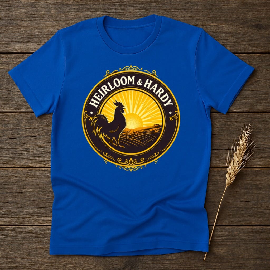 MyDesigns T-Shirt S / Royal Hardy Heirloom Rooster T-Shirt